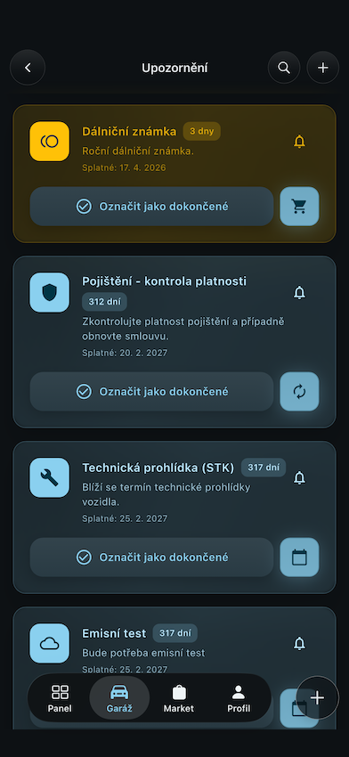 Termíny, které vás nestojí pokutu