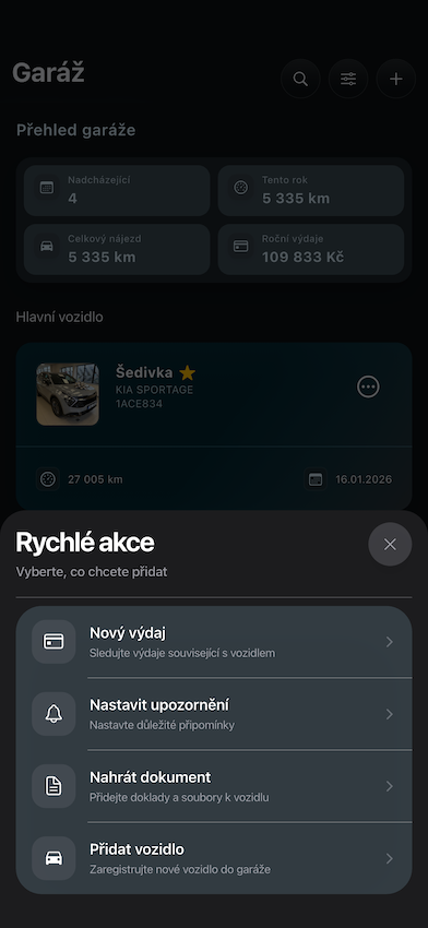 Všechna auta na jednom místě
